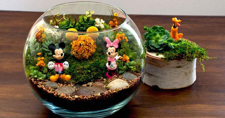 Celebrate Spring with a DIY <em>Epcot</em><sup>&reg;</sup> Themed Flower Terrarium