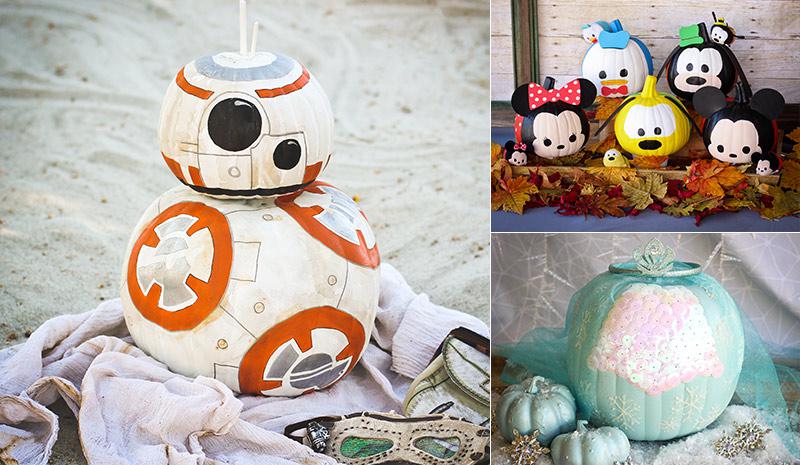 Disney Halloween Pumpkin Decorating DIY