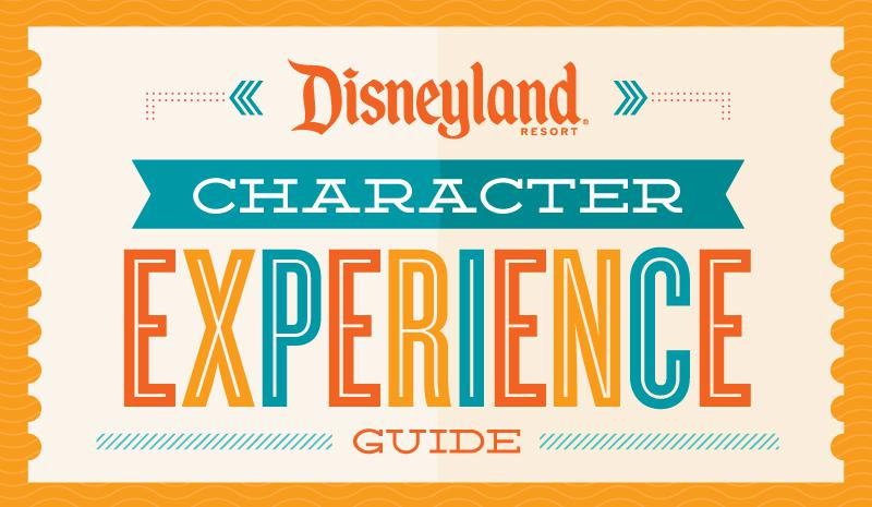 Disneyland Character Maps