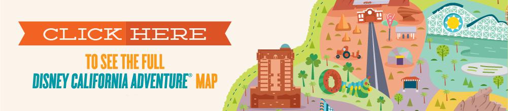 Disney California Adventure Map