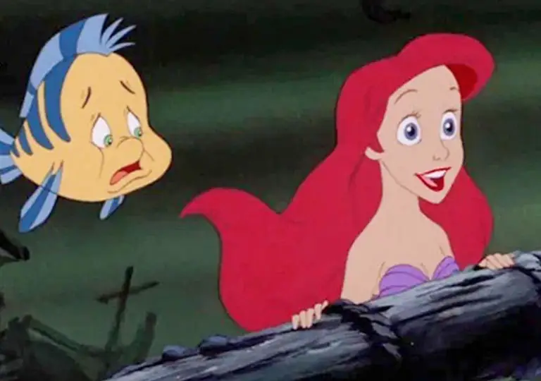 ARIEL AND FLOUNDER