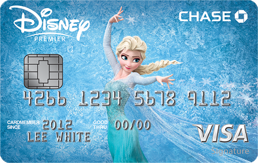 Disney Frozen Premier Visa Card