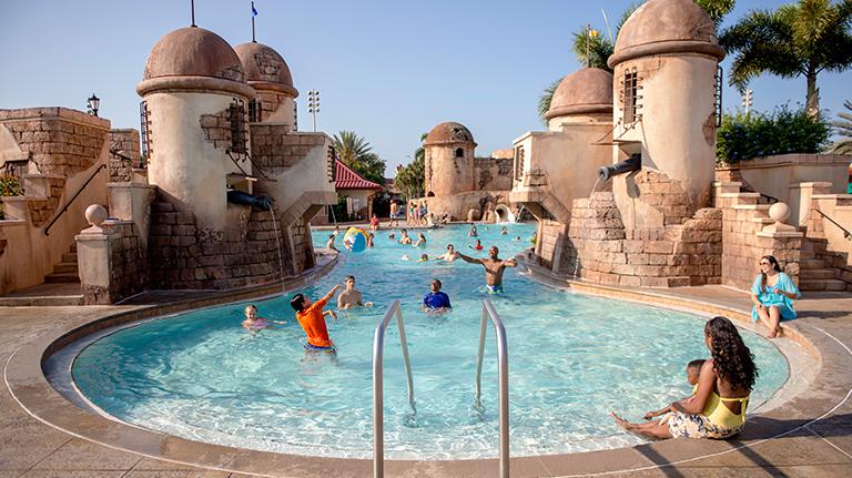 Piscine Fuentes del Morro du Disney Resorts