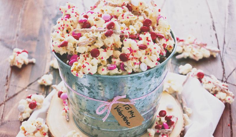 Disney Valentines Day Popcorn Mix