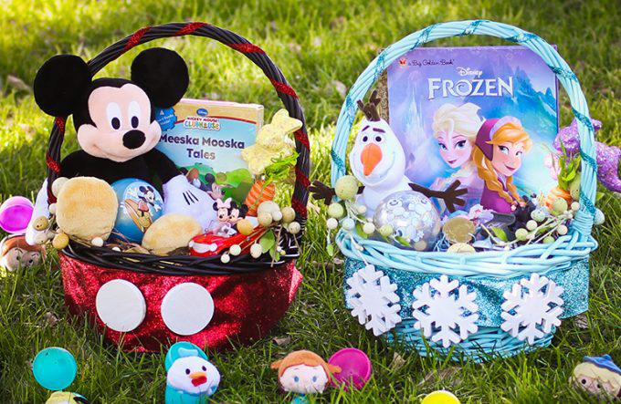 Disney DIY: Mickey and FROZEN Easter Baskets | Disney® Credit Cards