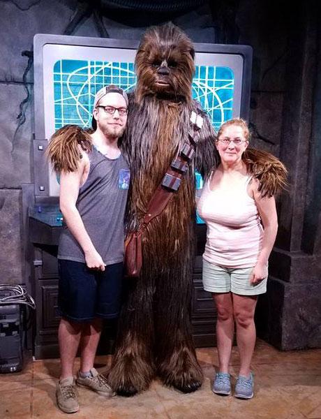 Chewbacca and friends