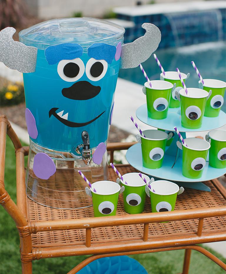 DIY Monsters Inc Drink Station