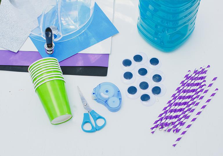 Mike and Sully's monster punch diy supplies