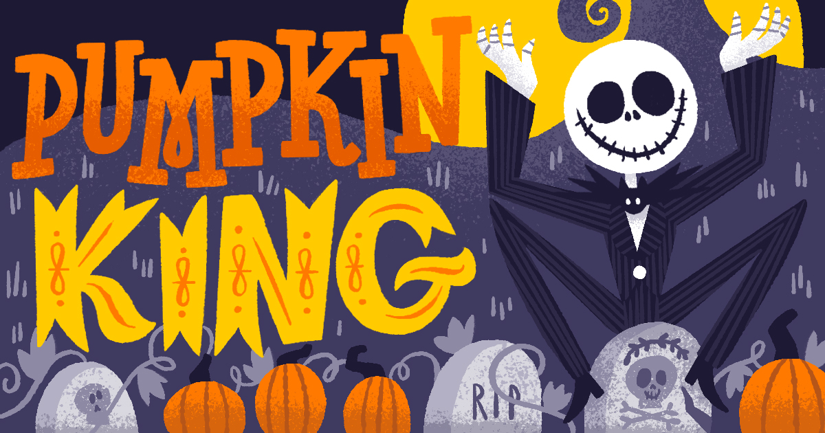 Pumpkin King Jack Skellington