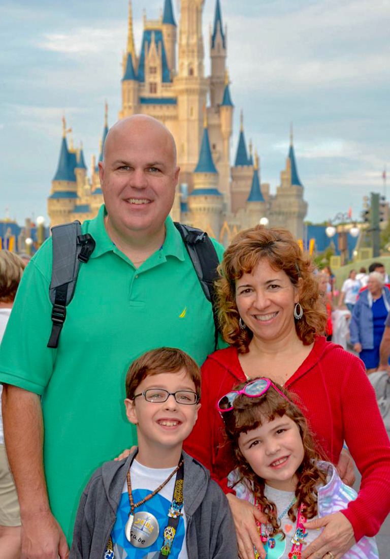 Family at Walt Disney World