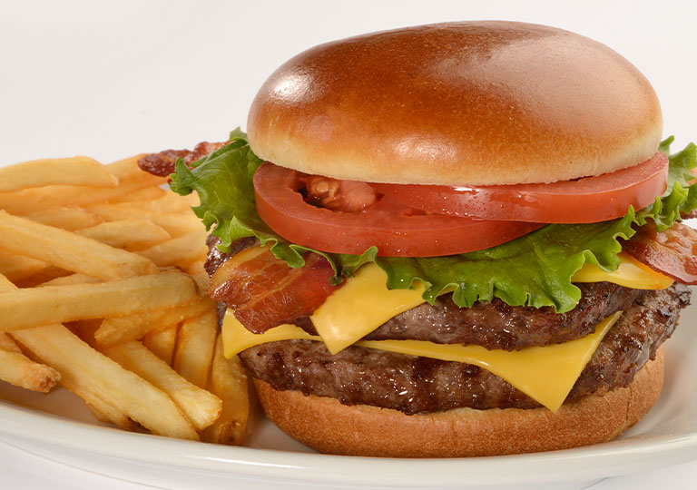 Cosmic Ray's Double Cheeseburger