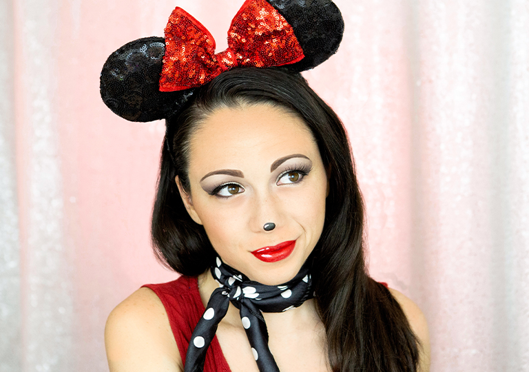 Minnie Mouse Makeup