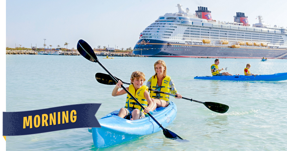 Disney Cruise Line Kayaking