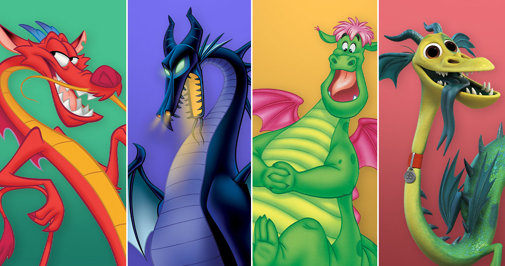 animated dragons