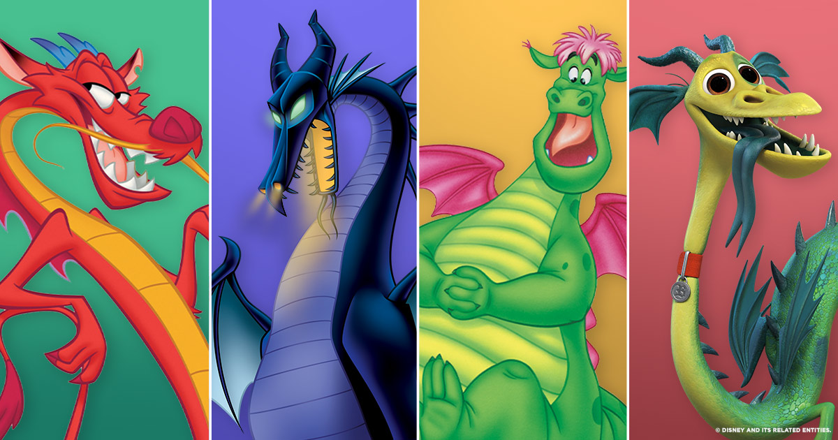 dragon tales character names with pictures