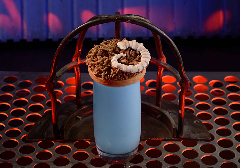Blue Star Wars Bantha Beverage at Oga’s Cantina