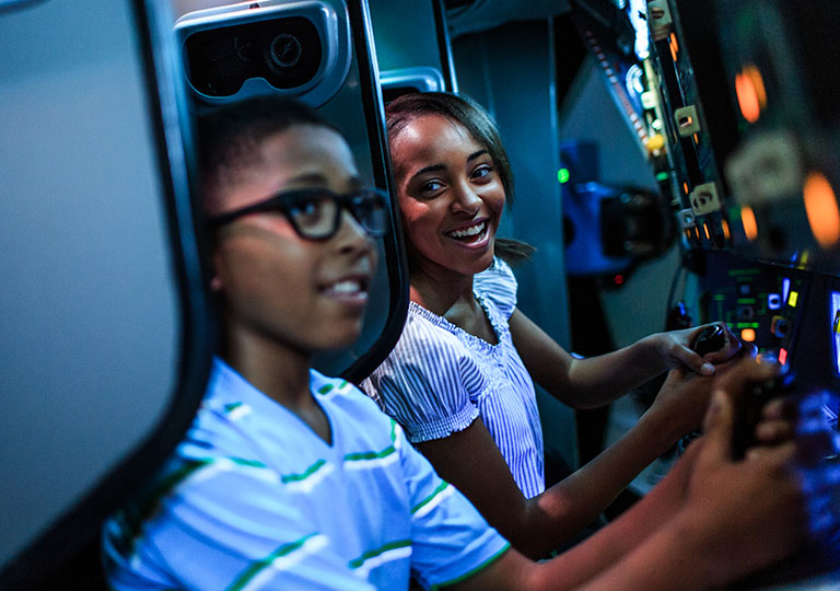 Mission Space ride