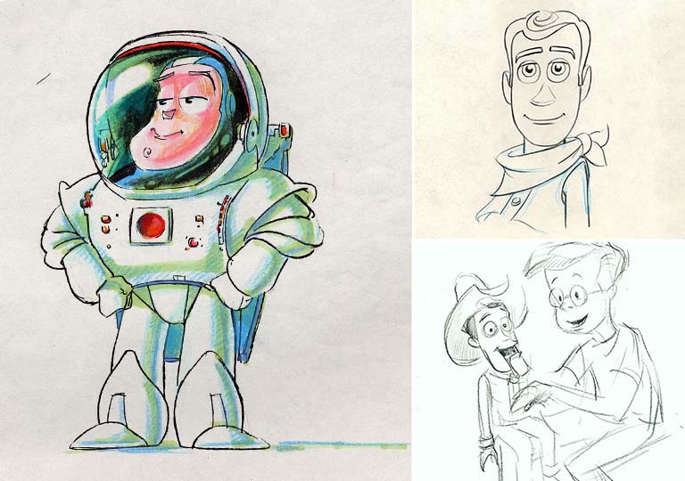 Buzz Lightyear drawing