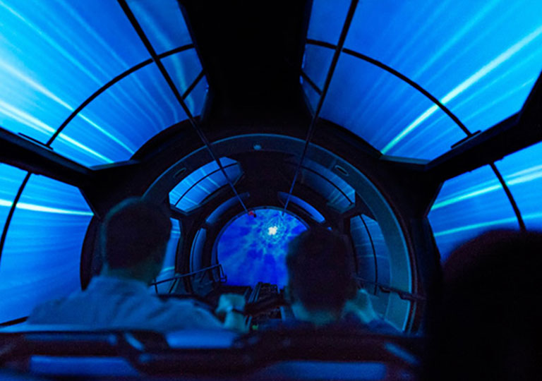 Hyper Space Mountain ride