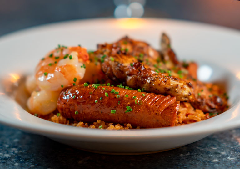 Jambalaya dish