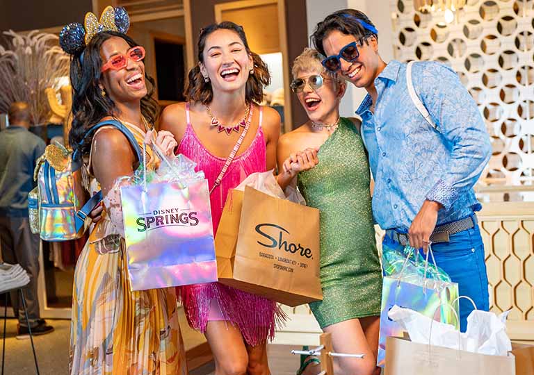 Friends Shopping