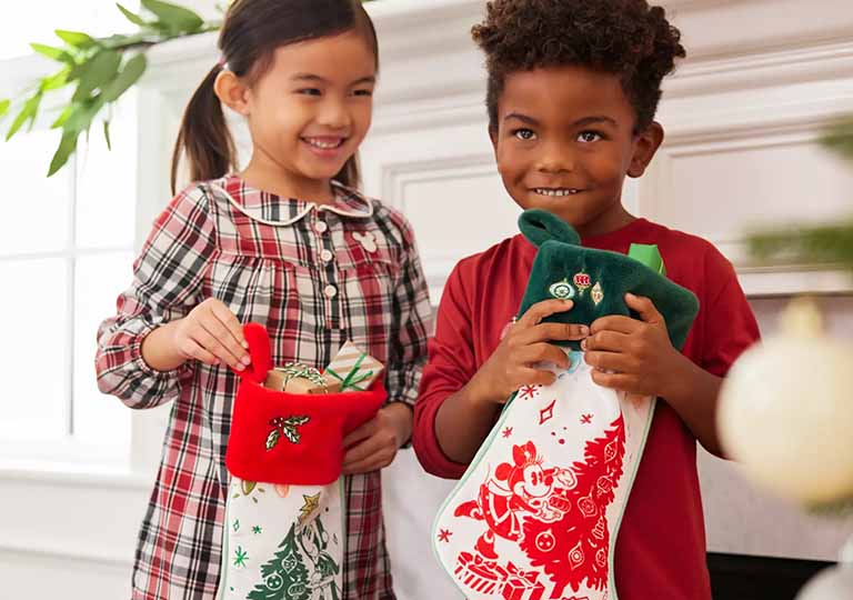 Kids with stockings