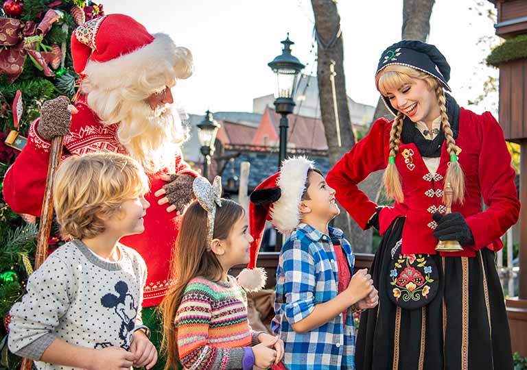 Holiday Storytellers at the EPCOT® International Festival of the Holidays