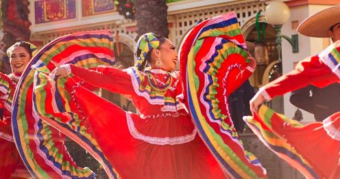Woman dancing