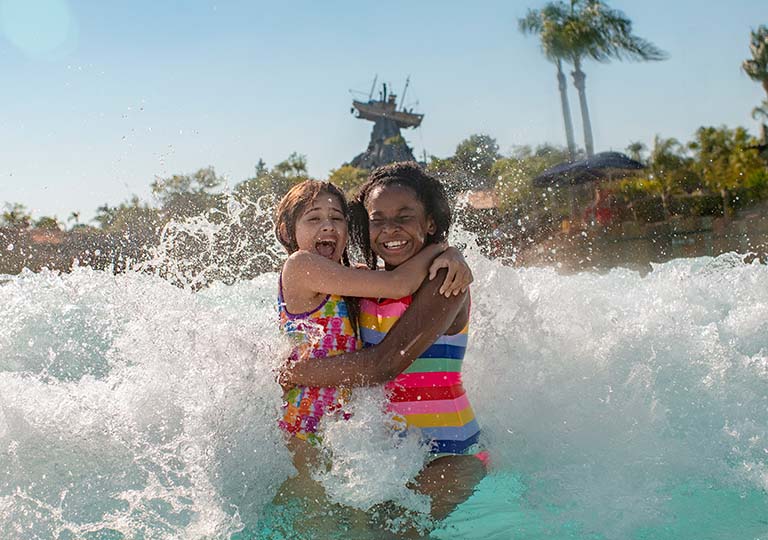 Girls at Typhoon Lagoon