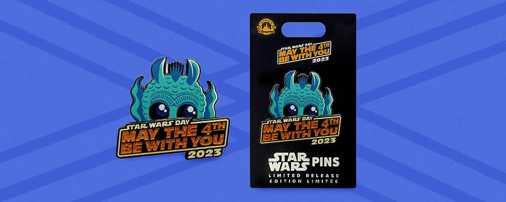 Greedo Star Wars Day ''May the 4th Be With You'' 2023 Pin – Limited Release