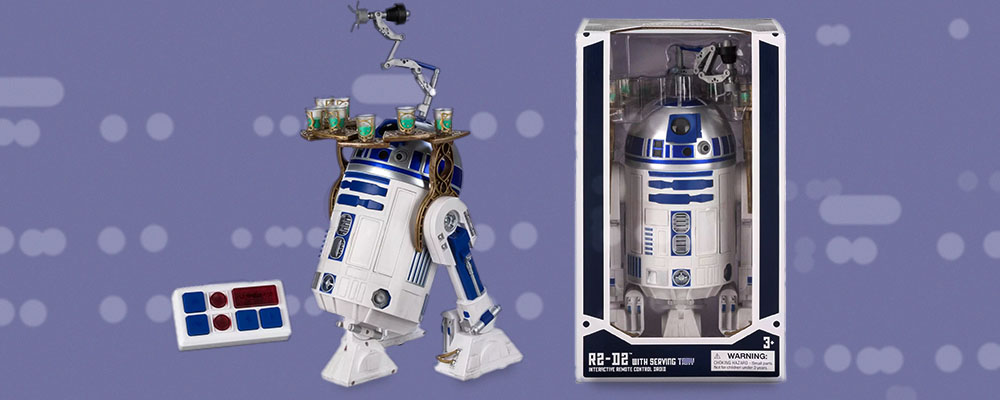 R2-D2 Remote Control Interactive Droid with Serving Tray – Star Wars