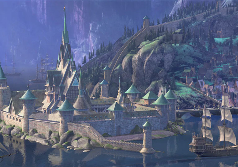 Arendelle castle