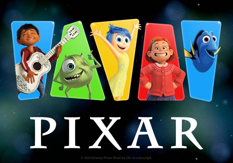 Pixar characters