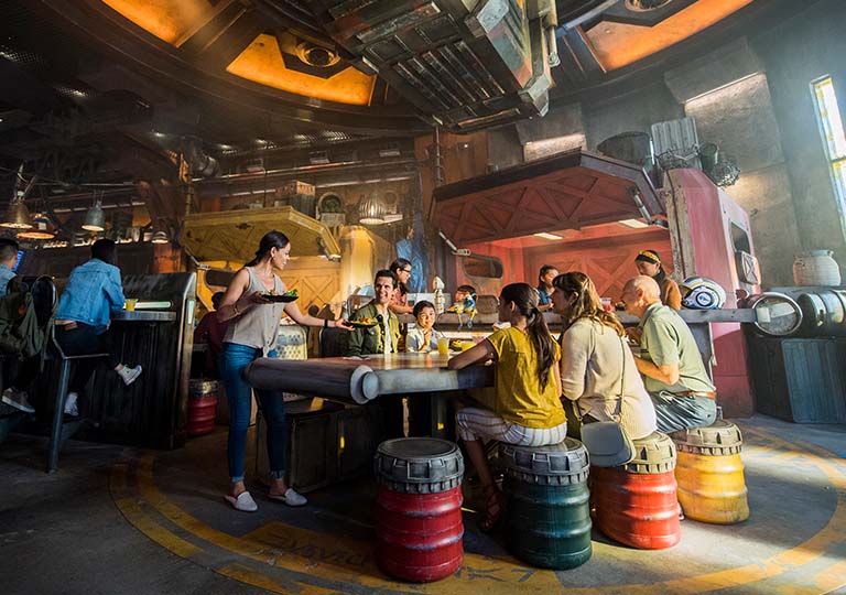 Docking Bay 7 in Star Wars: Galaxy’s Edge®