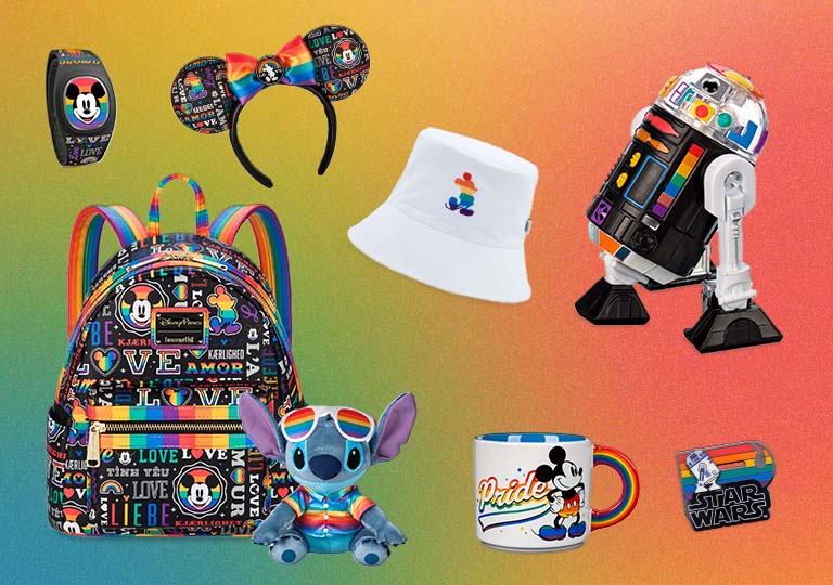 Disney Pride accessories 