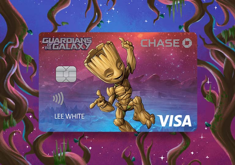 Groot credit card design