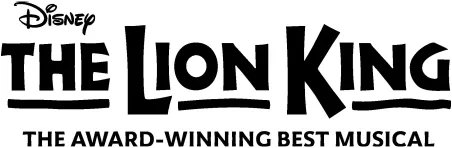 Logo for Disney The Lion King, the award-winning best musical