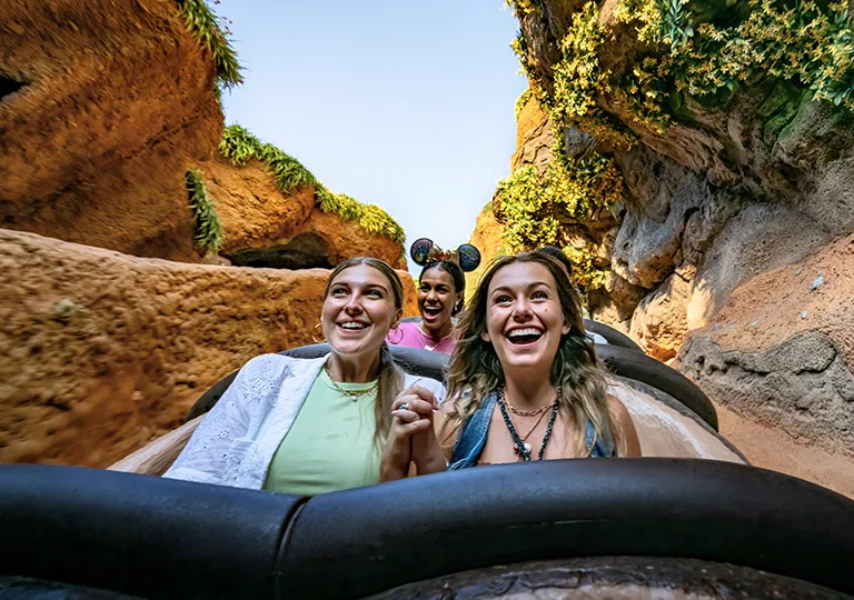 Guests on ride