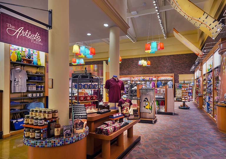 The Artist's Palette shop