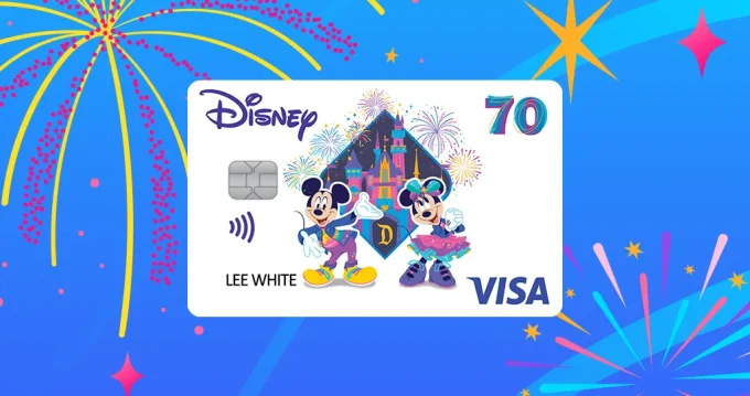 Disneyland 70 Card
