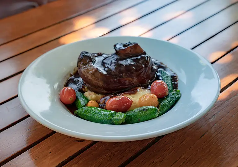 Plated meal