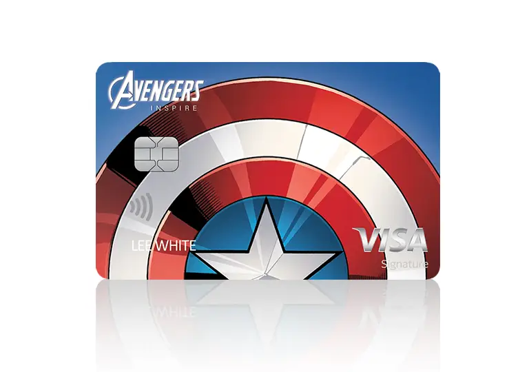 Capitan America Inspire Card Design