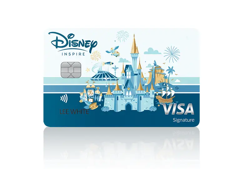 Retro Walt Disney World Inspire Card Design