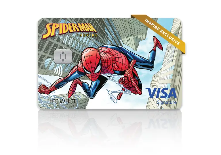 Inpsire Spiderman Card Design