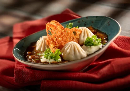 French Onion Soup Dumplings