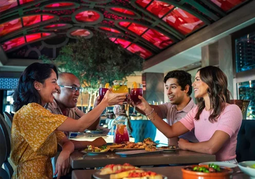Guests dining at Toledo