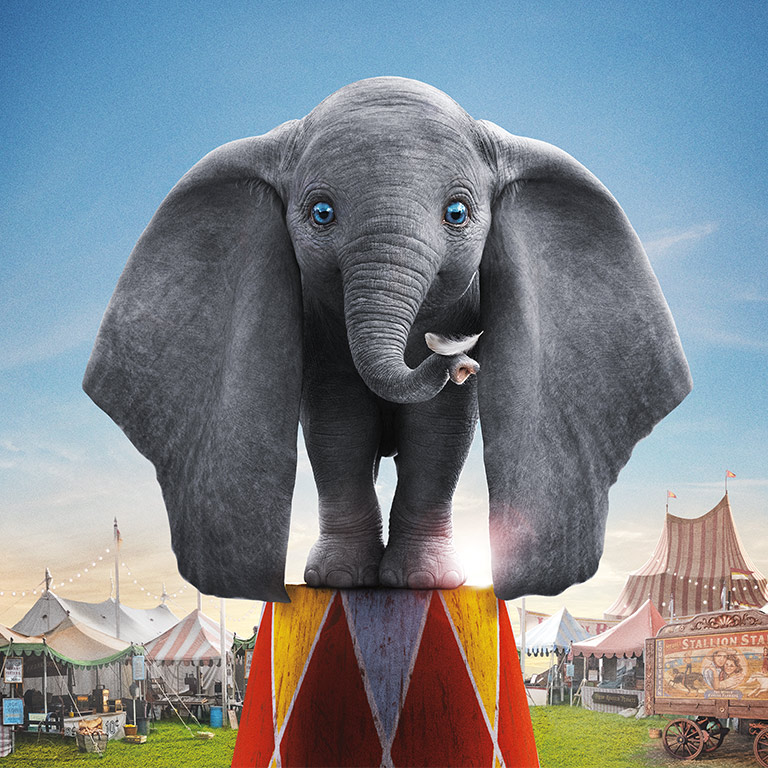 Dumbo at the circus