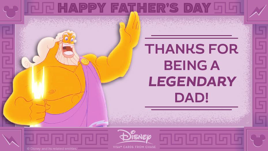 Happy Father Day Zeus 