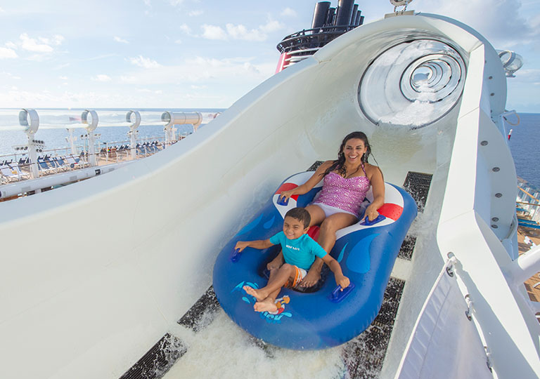 AquaDuck water coaster