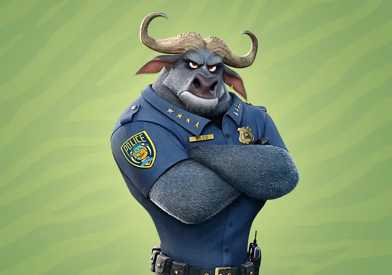 Chief Bongo from Zootopia 2